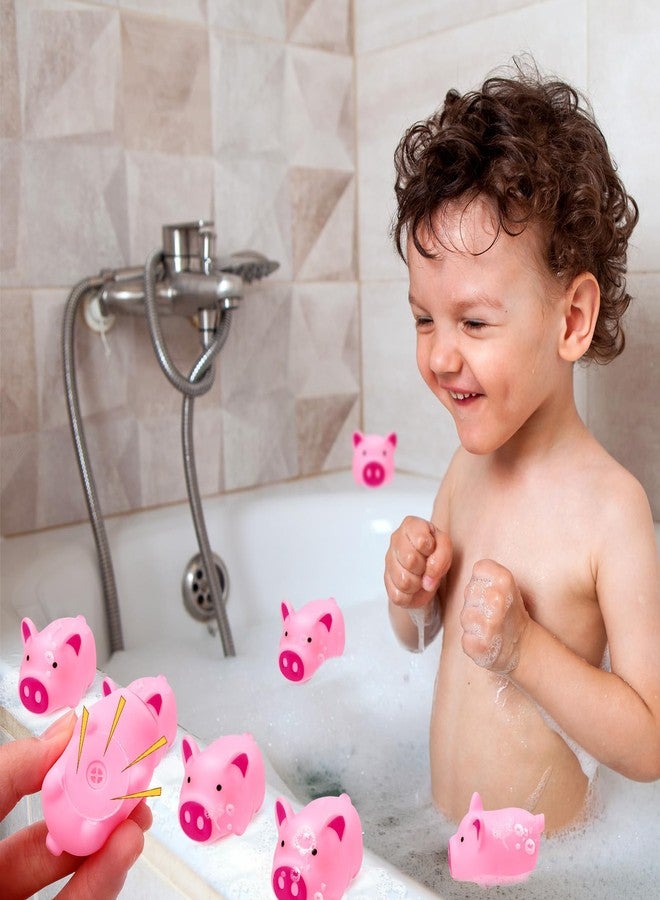 VICROIC 25PCS Mini Pink Squeaky Pigs, Floating Squeaky Bath Props for Shower Birthday Party Favors, Tiny Cute Rubber Pigs for Party Decorations, Prizes Supplies - Image 5
